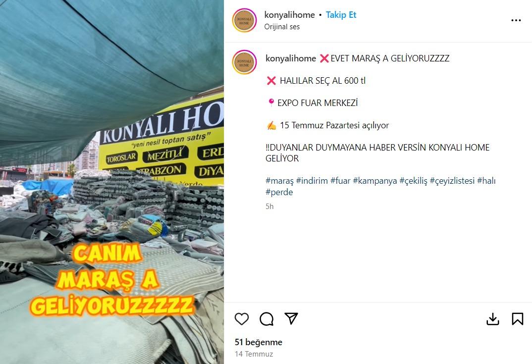 Konyalı Home Maraş'da